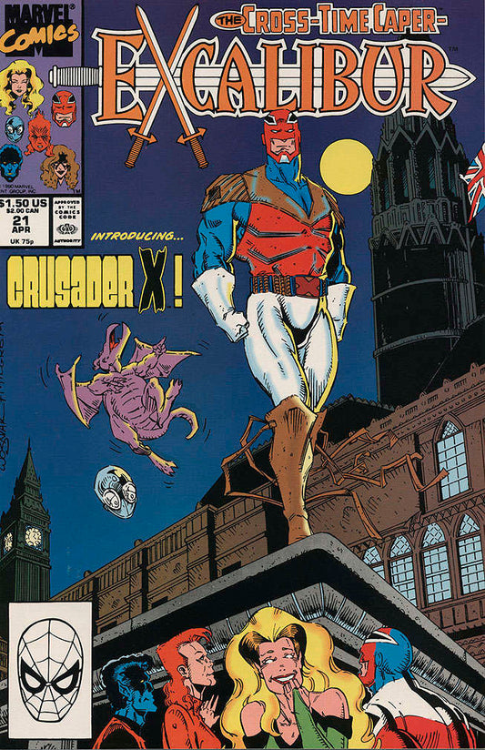 Excalibur #21 (VF-NM), Comic Book, Back Issue, buy comic books online, online comic book store canada, sell comic books, online, comic websites, comic store,  vintige comic books, comic book store guelph, comic book store, comic book store near me, Long Box Silver's Comics 