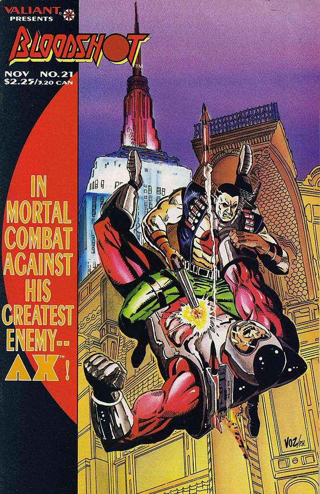 Bloodshot #21, Comic Book, Back Issue, buy comic books online, order comics online, marvel comics, sell comic books, online, comic websites, comic store,  vintige comic books, comic book store guelph, comic book store, comic book store near me, Long Box Silver's Comic Book Store