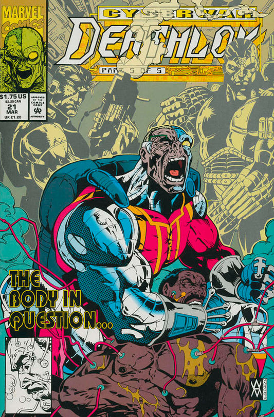 Deathlok (2nd Series) #21 (VF-NM), Comic Book, buy comic books online, online comic book store canada, sell comic books, online, comic websites, comic store,  vintige comic books, comic book store guelph, comic book store,  Long Box Silver's Comics 