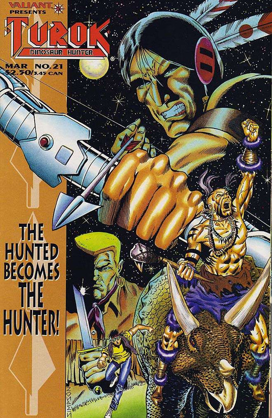 Turok, Dinosaur Hunter #21, Comic Book, Back Issue, buy comic books online, order comics online, marvel comics, sell comic books, online, comic websites, comic store,  vintige comic books, comic book store guelph, comic book store, comic book store near me, Long Box Silver's Comic Book Store
