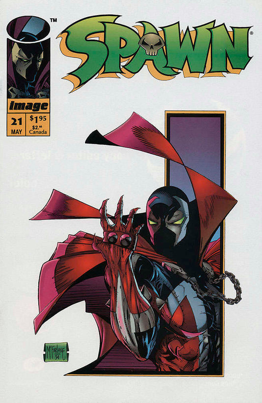 Spawn #21 (VF-NM), Comic Book, Back Issue, buy comic books online, online comic book store canada, sell comic books, online, comic websites, comic store,  vintige comic books, comic book store guelph, comic book store, comic book store near me, Long Box Silver's Comics 