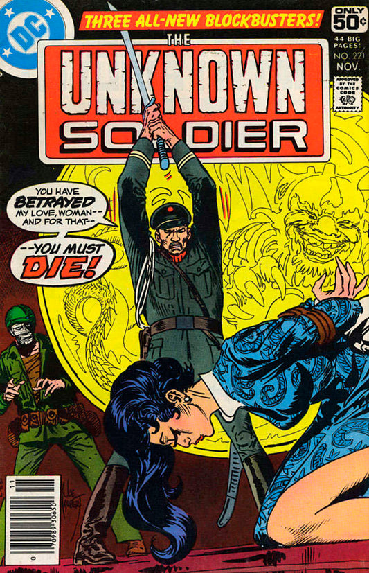 Unknown Soldier #221 (VG), Comic Book, buy comic books online, online comic book store canada, sell comic books, online, comic websites, comic store,  vintige comic books, comic book store guelph, comic book store,  Long Box Silver's Comics 