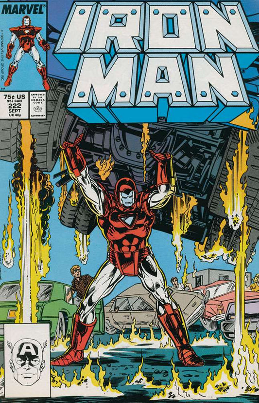 Iron Man (1st Series) #222, Comic Book, Back Issue, buy comics online, comic book store guelph, online comic book store, local comic shop, Long Box Silver's Comics