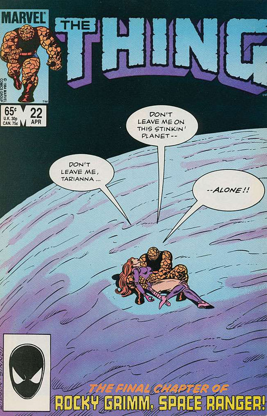 Thing, The (Newstand) #22/NS, Comic Book, Back Issue, buy comic books online, order comics online, marvel comics, sell comic books, online, comic websites, comic store,  vintige comic books, comic book store guelph, comic book store, comic book store near me, Long Box Silver's Comic Book Store