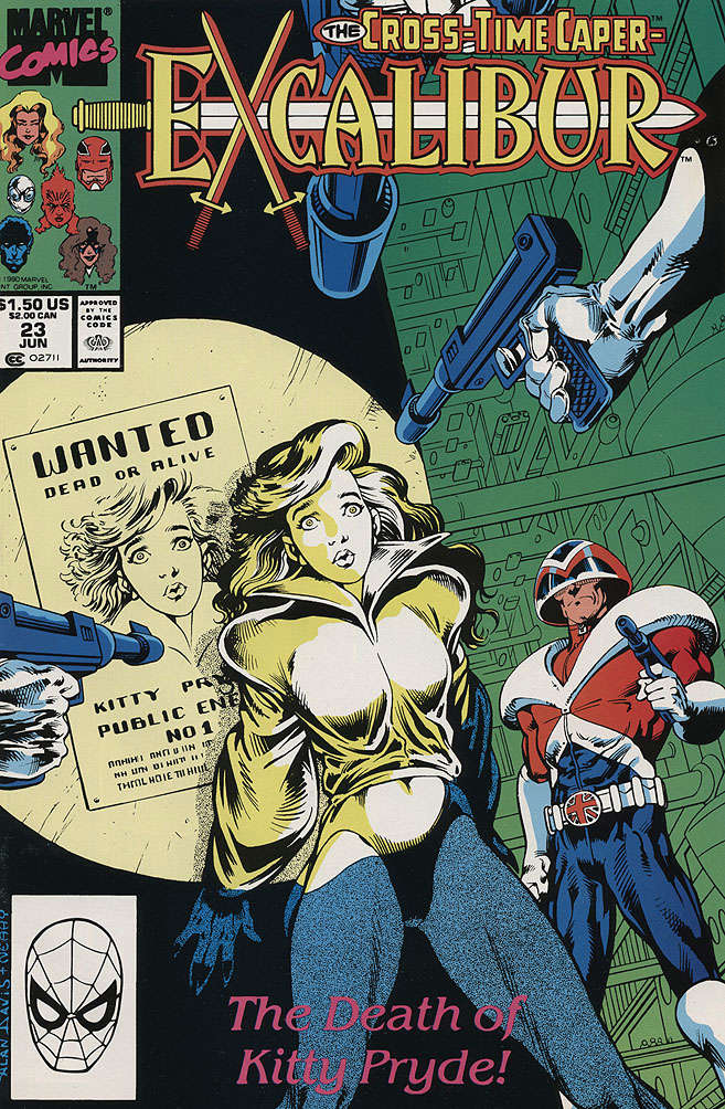 Excalibur #23 (VF-NM), Comic Book, Back Issue, buy comic books online, online comic book store canada, sell comic books, online, comic websites, comic store,  vintige comic books, comic book store guelph, comic book store, comic book store near me, Long Box Silver's Comics 