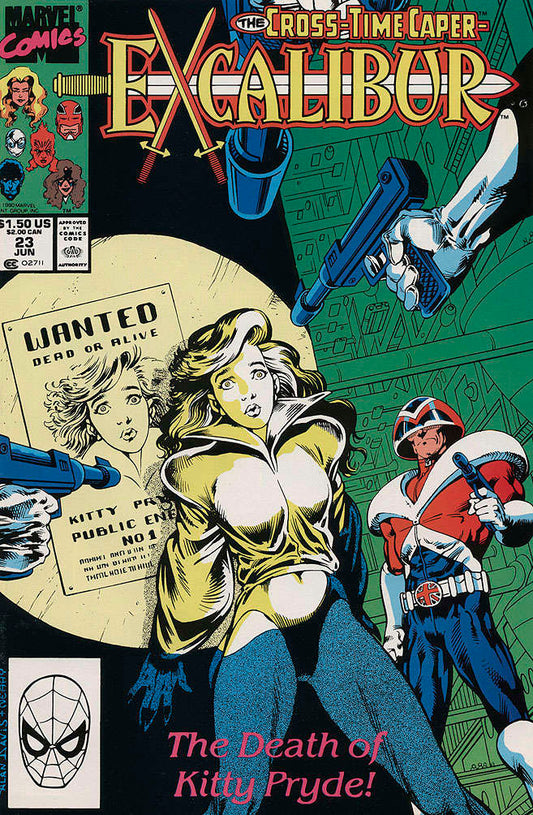 Excalibur #23 (VF-NM), Comic Book, Back Issue, buy comic books online, online comic book store canada, sell comic books, online, comic websites, comic store,  vintige comic books, comic book store guelph, comic book store, comic book store near me, Long Box Silver's Comics 