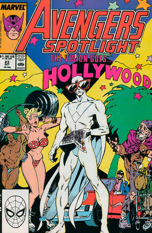 Avengers Spotlight(F) #23, Comic Book, Back Issue, buy comic books online, order comics online, marvel comics, sell comic books, online, comic websites, comic store,  vintige comic books, comic book store guelph, comic book store, comic book store near me, Long Box Silver's Comic Book Store