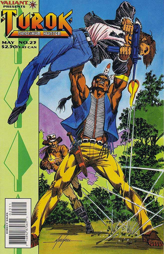 Turok, Dinosaur Hunter #23, Comic Book, Back Issue, buy comic books online, order comics online, marvel comics, sell comic books, online, comic websites, comic store,  vintige comic books, comic book store guelph, comic book store, comic book store near me, Long Box Silver's Comic Book Store