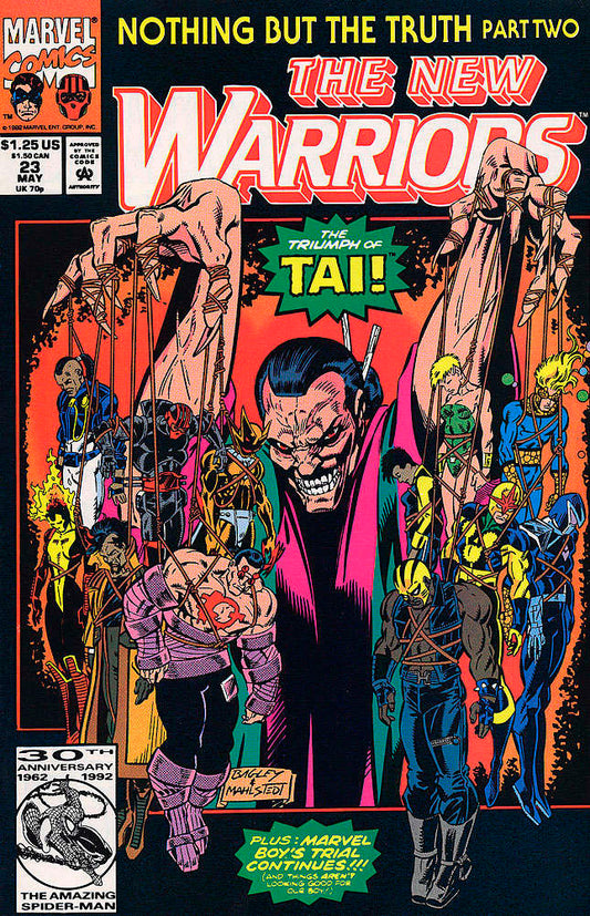 New Warriors, The #23 (F), Comic Book, Back Issue, buy comic books online, online comic book store canada, sell comic books, online, comic websites, comic store,  vintige comic books, comic book store guelph, comic book store, comic book store near me, Long Box Silver's Comics 