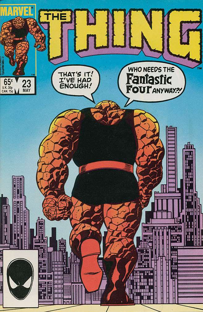 Thing, The #23, Comic Book, Back Issue, buy comic books online, order comics online, marvel comics, sell comic books, online, comic websites, comic store,  vintige comic books, comic book store guelph, comic book store, comic book store near me, Long Box Silver's Comic Book Store