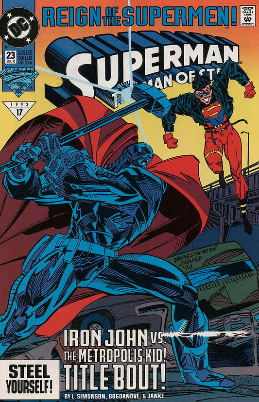 Superman: The Man of Steel #23 (VF-NM), Comic Book, buy comic books online, online comic book store canada, sell comic books, online, comic websites, comic store,  vintige comic books, comic book store guelph, comic book store,  Long Box Silver's Comics 
