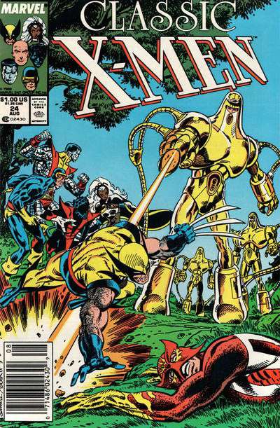 Classic X-Men #24/NS (VF-NM), Comic Book, Back Issue, buy comic books online, online comic book store canada, sell comic books, online, comic websites, comic store,  vintige comic books, comic book store guelph, comic book store, comic book store near me, Long Box Silver's Comics 