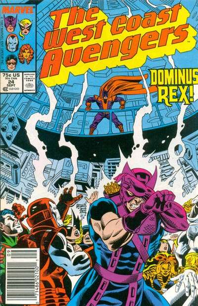 West Coast Avengers(VF-NM) #24/NS, Comic Book, Back Issue, buy comic books online, order comics online, marvel comics, sell comic books, online, comic websites, comic store,  vintige comic books, comic book store guelph, comic book store, comic book store near me, Long Box Silver's Comic Book Store