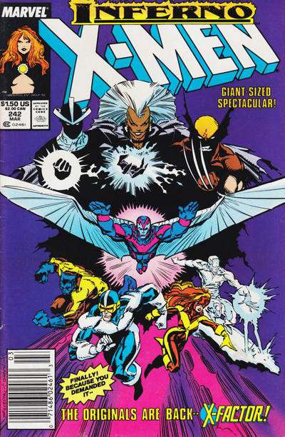 Uncanny X-Men, The #242/NS (VF-NM), Comic Book, buy comic books online, online comic book store canada, sell comic books, online, comic websites, comic store,  vintige comic books, comic book store guelph, comic book store,  Long Box Silver's Comics 