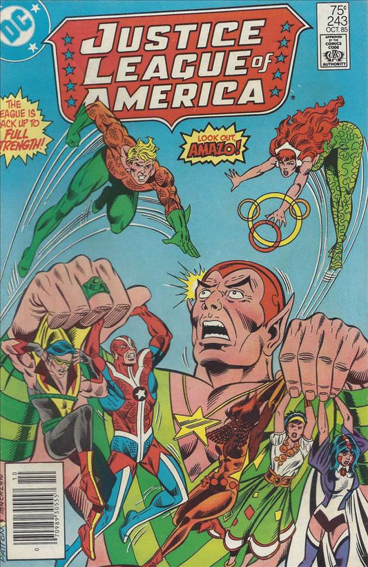 Justice League of America #243 (VF-NM), Comic Book, Back Issue, buy comic books online, online comic book store canada, sell comic books, online, comic websites, comic store,  vintige comic books, comic book store guelph, comic book store, comic book store near me, Long Box Silver's Comics 