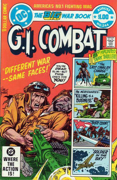 G.I. Combat #244 (VF), Comic Book, buy comic books online, online comic book store canada, sell comic books, online, comic websites, comic store,  vintige comic books, comic book store guelph, comic book store,  Long Box Silver's Comics 