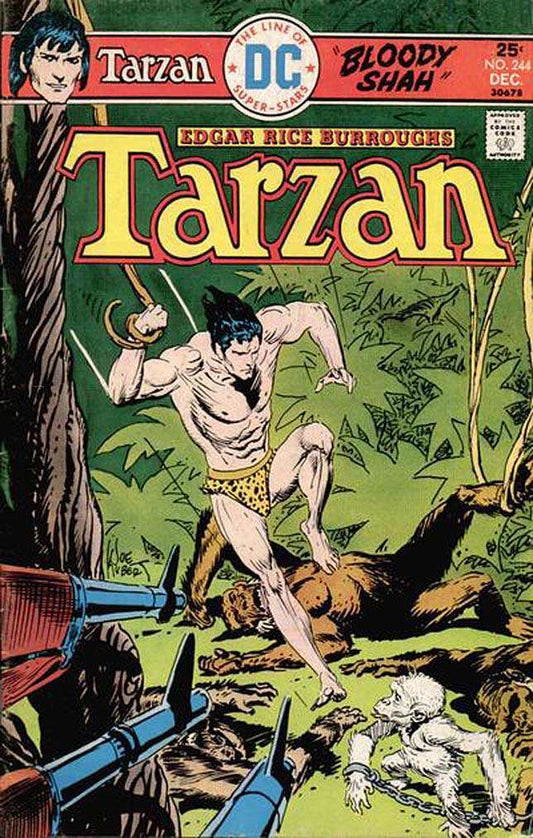 Tarzan (DC) #244, Comic Book, Back Issue, buy comic books online, order comics online, marvel comics, sell comic books, online, comic websites, comic store,  vintige comic books, comic book store guelph, comic book store, comic book store near me, Long Box Silver's Comic Book Store