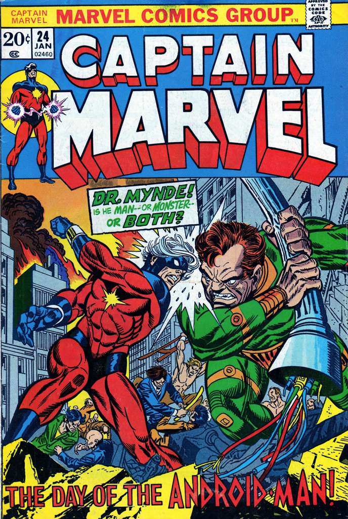 Captain Marvel (1st Series) #24 (G), Comic Book, buy comic books online, online comic book store canada, sell comic books, online, comic websites, comic store,  vintige comic books, comic book store guelph, comic book store,  Long Box Silver's Comics 