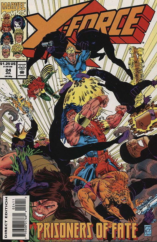 X-Force #24 (VF-NM), Comic Book, Back Issue, buy comic books online, online comic book store canada, sell comic books, online, comic websites, comic store,  vintige comic books, comic book store guelph, comic book store, comic book store near me, Long Box Silver's Comics 