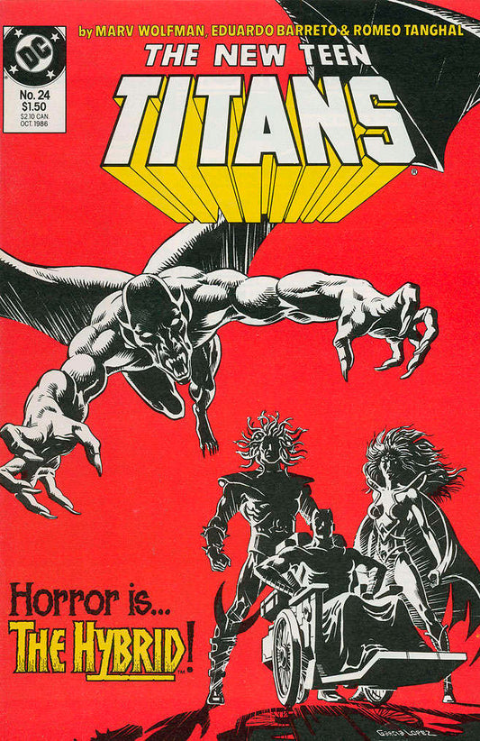 New Teen Titans, The (2nd Series) #24 (VF-NM), Comic Book, Back Issue, buy comic books online, online comic book store canada, sell comic books, online, comic websites, comic store,  vintige comic books, comic book store guelph, comic book store, comic book store near me, Long Box Silver's Comics 