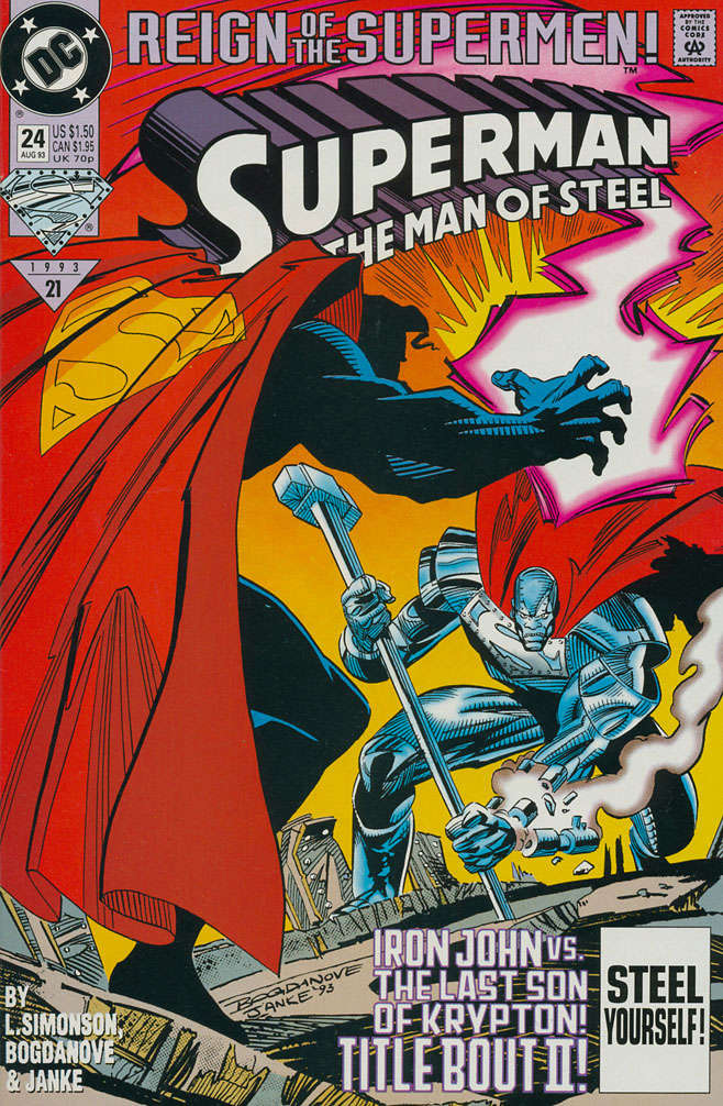 Superman: The Man of Steel #24 (VF-NM), Comic Book, buy comic books online, online comic book store canada, sell comic books, online, comic websites, comic store,  vintige comic books, comic book store guelph, comic book store,  Long Box Silver's Comics 