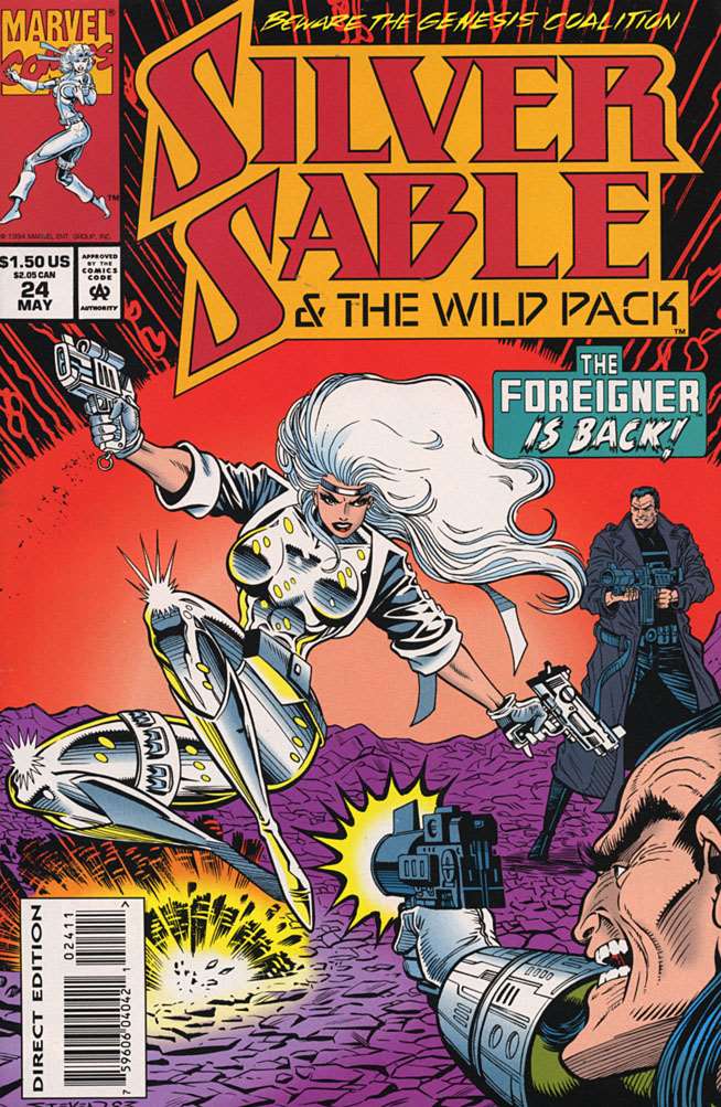 Silver Sable #24, Comic Book, Back Issue, buy comics online, comic book store guelph, online comic book store, local comic shop, Long Box Silver's Comics