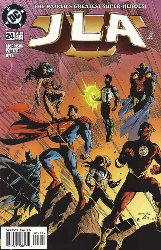 JLA #24 (VF-NM), Comic Book, buy comic books online, online comic book store canada, sell comic books, online, comic websites, comic store,  vintige comic books, comic book store guelph, comic book store,  Long Box Silver's Comics 