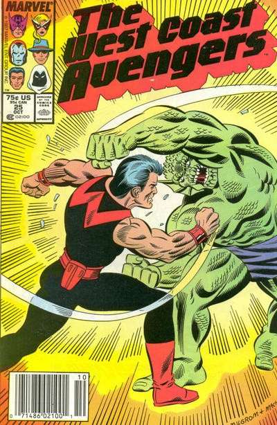 West Coast Avengers(VF-NM) #25/NS, Comic Book, Back Issue, buy comic books online, order comics online, marvel comics, sell comic books, online, comic websites, comic store,  vintige comic books, comic book store guelph, comic book store, comic book store near me, Long Box Silver's Comic Book Store
