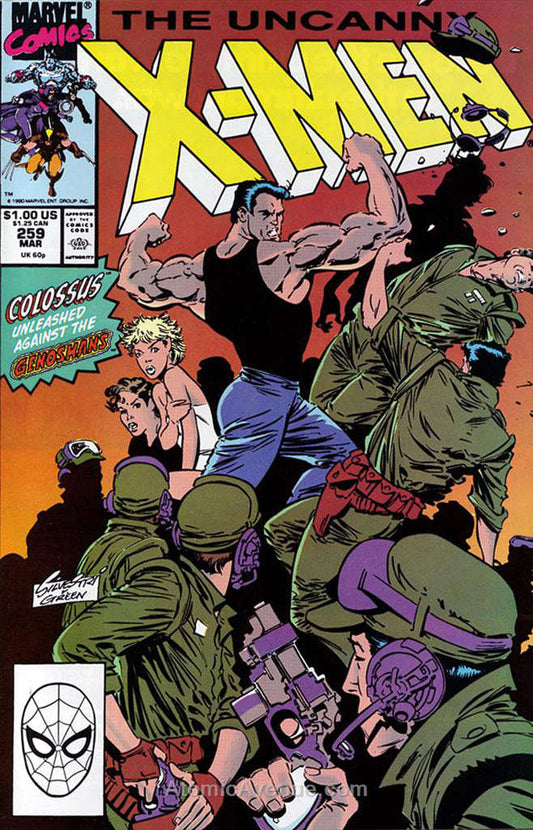 Uncanny X-Men, The #259 (VF), Comic Book, buy comic books online, online comic book store canada, sell comic books, online, comic websites, comic store,  vintige comic books, comic book store guelph, comic book store,  Long Box Silver's Comics 