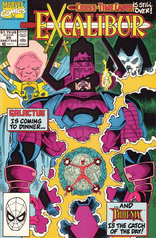 Excalibur #25 (VF-NM), Comic Book, Back Issue, buy comic books online, online comic book store canada, sell comic books, online, comic websites, comic store,  vintige comic books, comic book store guelph, comic book store, comic book store near me, Long Box Silver's Comics 