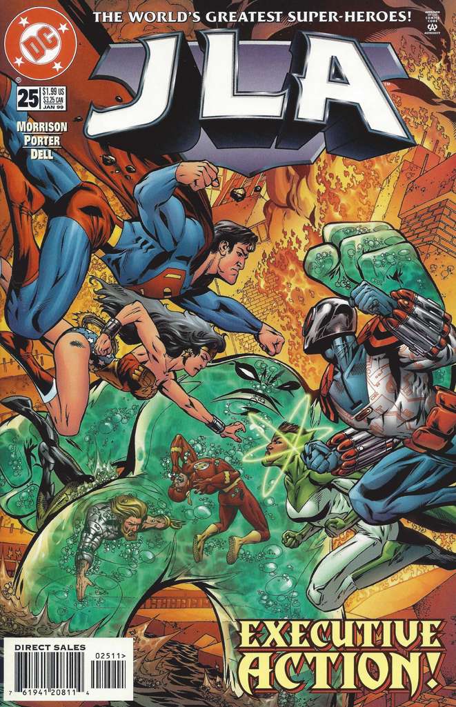 JLA #25 (VF-NM), Comic Book, buy comic books online, online comic book store canada, sell comic books, online, comic websites, comic store,  vintige comic books, comic book store guelph, comic book store,  Long Box Silver's Comics 