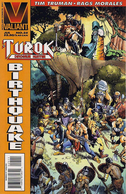 Turok, Dinosaur Hunter #25, Comic Book, Back Issue, buy comic books online, order comics online, marvel comics, sell comic books, online, comic websites, comic store,  vintige comic books, comic book store guelph, comic book store, comic book store near me, Long Box Silver's Comic Book Store