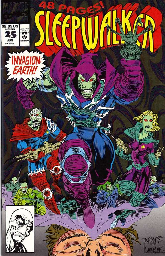 Sleepwalker #25, Comic Book, Back Issue, buy comic books online, order comics online, marvel comics, sell comic books, online, comic websites, comic store,  vintige comic books, comic book store guelph, comic book store, comic book store near me, Long Box Silver's Comic Book Store