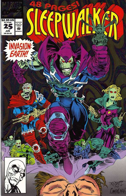 Sleepwalker #25, Comic Book, Back Issue, buy comic books online, order comics online, marvel comics, sell comic books, online, comic websites, comic store,  vintige comic books, comic book store guelph, comic book store, comic book store near me, Long Box Silver's Comic Book Store