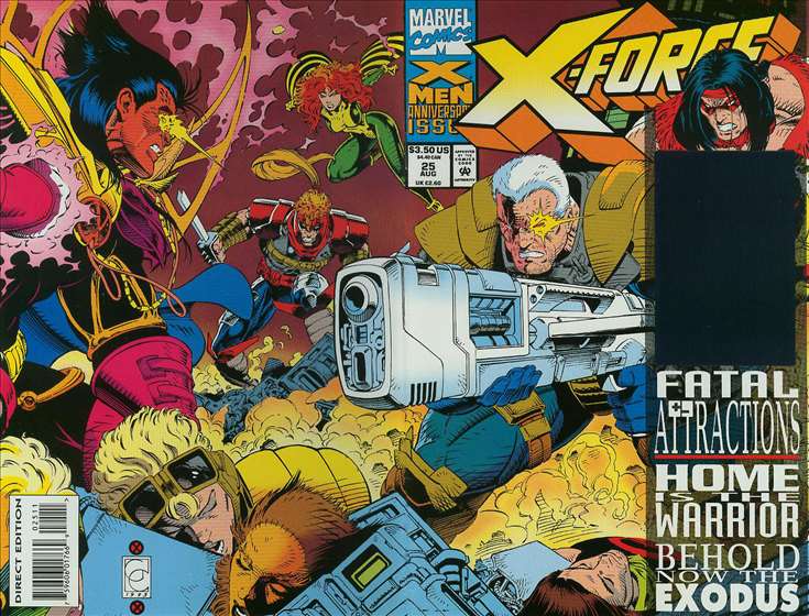 X-Force #25, Comic Book, Back Issue, buy comics online, comic book store guelph, online comic book store, local comic shop, Long Box Silver's Comics