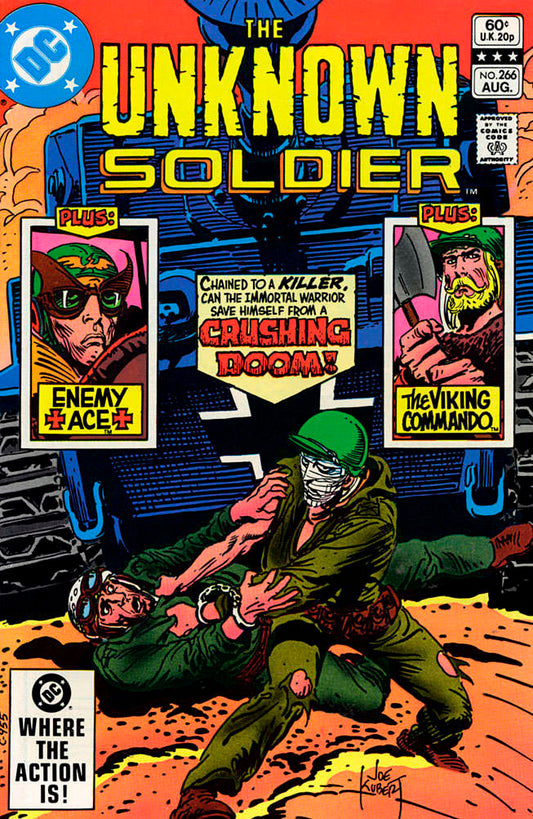 Unknown Soldier #266 (F), Comic Book, buy comic books online, online comic book store canada, sell comic books, online, comic websites, comic store,  vintige comic books, comic book store guelph, comic book store,  Long Box Silver's Comics 