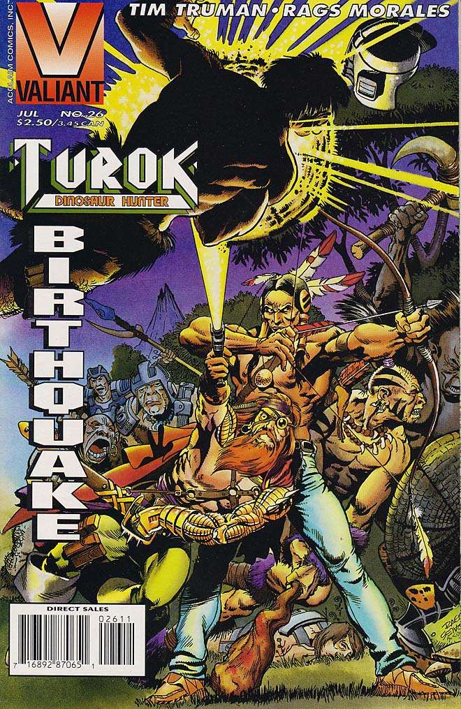 Turok, Dinosaur Hunter #26, Comic Book, Back Issue, buy comic books online, order comics online, marvel comics, sell comic books, online, comic websites, comic store,  vintige comic books, comic book store guelph, comic book store, comic book store near me, Long Box Silver's Comic Book Store