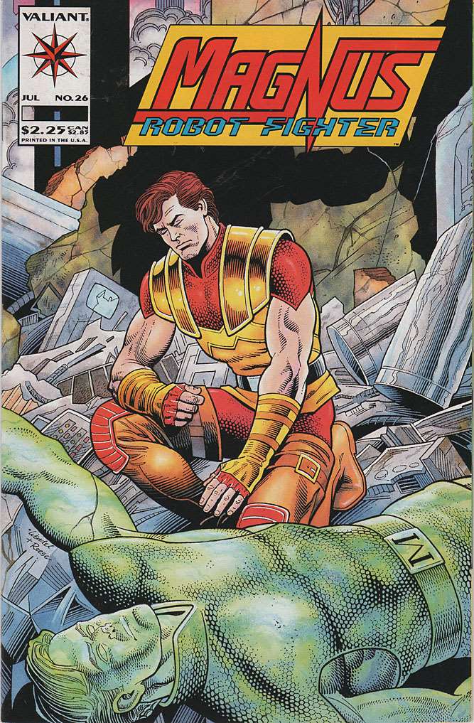 Magnus Robot Fighter (Valiant) #26, Comic Book, Back Issue, buy comic books online, order comics online, marvel comics, sell comic books, online, comic websites, comic store,  vintige comic books, comic book store guelph, comic book store, comic book store near me, Long Box Silver's Comic Book Store