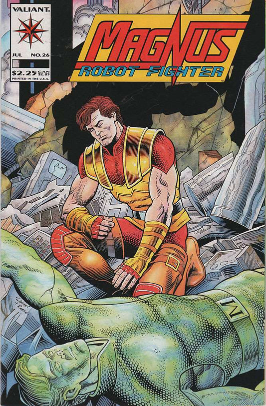 Magnus Robot Fighter (Valiant) #26, Comic Book, Back Issue, buy comic books online, order comics online, marvel comics, sell comic books, online, comic websites, comic store,  vintige comic books, comic book store guelph, comic book store, comic book store near me, Long Box Silver's Comic Book Store