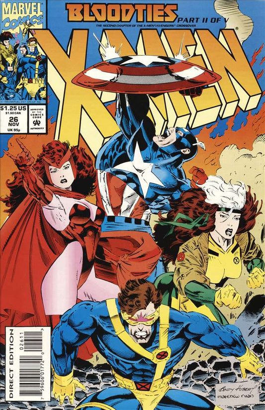 X-Men (2nd Series) #26 Very Fine to Near Mint, Comic Book, Back Issue, buy comic books online, online comic book store canada, sell comic books, online, comic websites, comic store,  vintige comic books, comic book store guelph, comic book store, comic book store near me, Long Box Silver's Comics 