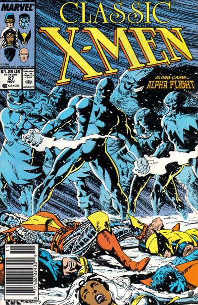 Classic X-Men #27/NS (VF-NM), Comic Book, Back Issue, buy comic books online, online comic book store canada, sell comic books, online, comic websites, comic store,  vintige comic books, comic book store guelph, comic book store, comic book store near me, Long Box Silver's Comics 