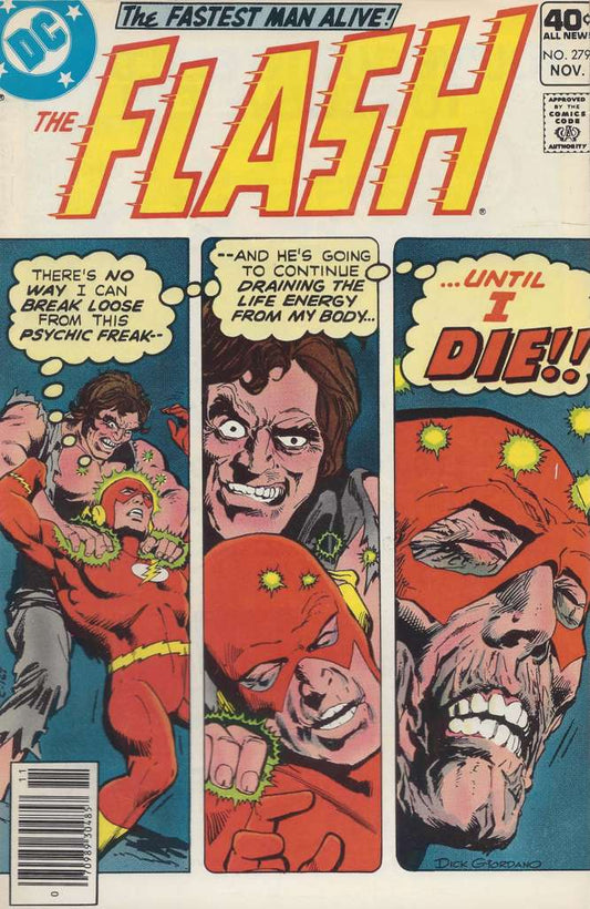 Flash, The (1st Series) #279 (F), Comic Book, buy comic books online, online comic book store canada, sell comic books, online, comic websites, comic store,  vintige comic books, comic book store guelph, comic book store,  Long Box Silver's Comics 