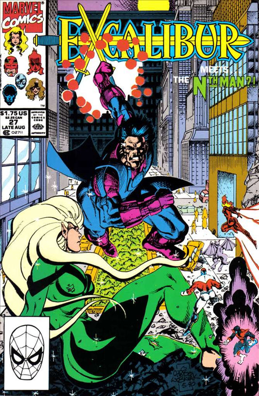 Excalibur #27 (VF-NM), Comic Book, Back Issue, buy comic books online, online comic book store canada, sell comic books, online, comic websites, comic store,  vintige comic books, comic book store guelph, comic book store, comic book store near me, Long Box Silver's Comics 