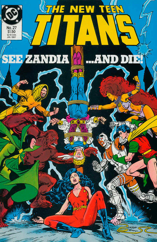 New Teen Titans, The (2nd Series) #27 (VF-NM), Comic Book, Back Issue, buy comic books online, online comic book store canada, sell comic books, online, comic websites, comic store,  vintige comic books, comic book store guelph, comic book store, comic book store near me, Long Box Silver's Comics 