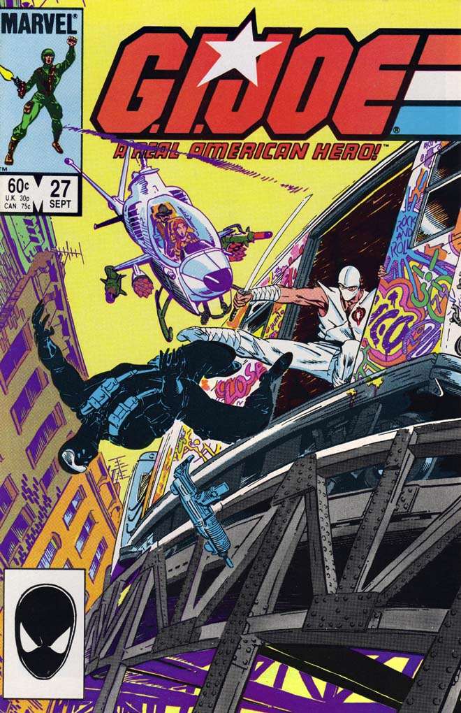 G.I. Joe, a Real American Hero #27, Comic Book, Back Issue, buy comics online, comic book store guelph, online comic book store, local comic shop, Long Box Silver's Comics