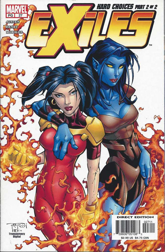 Exiles (Marvel) #27 (VF-NM), Comic Book, Back Issue, buy comic books online, online comic book store canada, sell comic books, online, comic websites, comic store,  vintige comic books, comic book store guelph, comic book store, comic book store near me, Long Box Silver's Comics 