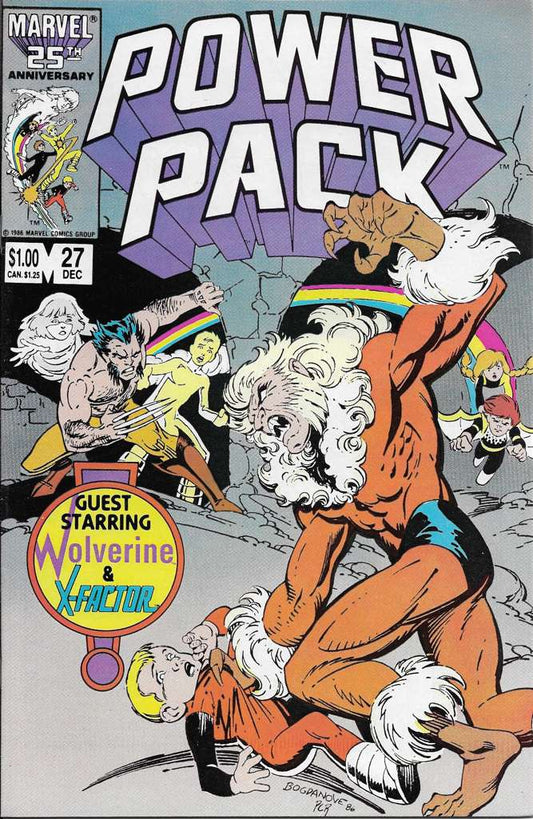 Power Pack #27 (VF-NM), Comic Book, Back Issue, buy comic books online, online comic book store canada, sell comic books, online, comic websites, comic store,  vintige comic books, comic book store guelph, comic book store, comic book store near me, Long Box Silver's Comics 