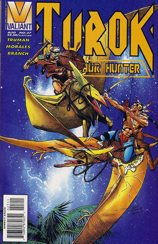 Turok, Dinosaur Hunter #27, Comic Book, Back Issue, buy comic books online, order comics online, marvel comics, sell comic books, online, comic websites, comic store,  vintige comic books, comic book store guelph, comic book store, comic book store near me, Long Box Silver's Comic Book Store