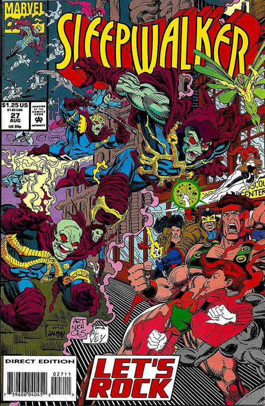 Sleepwalker #27, Comic Book, Back Issue, buy comic books online, order comics online, marvel comics, sell comic books, online, comic websites, comic store,  vintige comic books, comic book store guelph, comic book store, comic book store near me, Long Box Silver's Comic Book Store