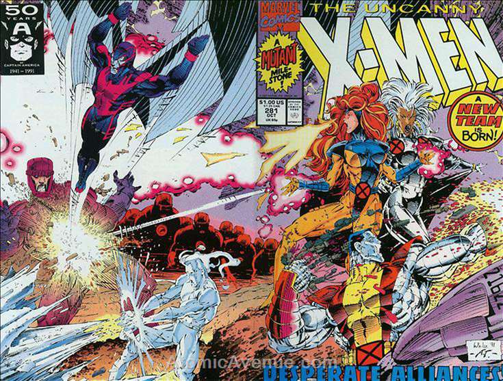 Uncanny X-Men, The #281, Comic Book, Back Issue, buy comics online, comic book store guelph, online comic book store, local comic shop, Long Box Silver's Comics